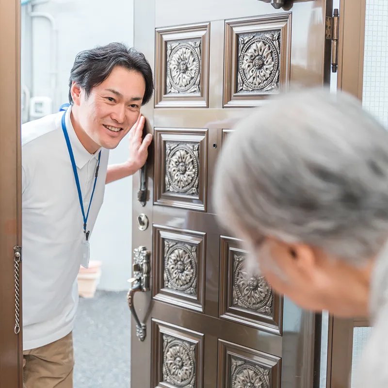 ステップ サービスお打ち合わせイメージ